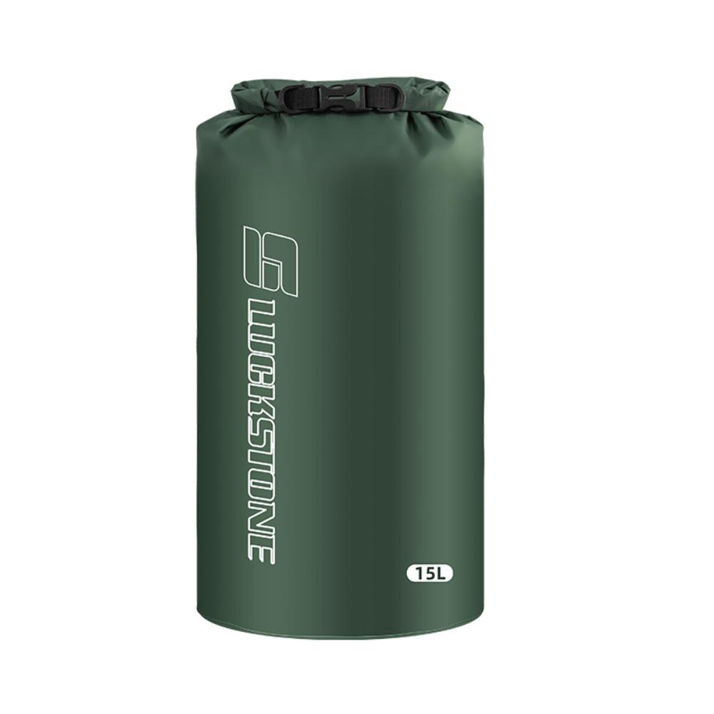 Solid Color Waterproof Bucket Bag Ultralight Waterproof Camping Bucket