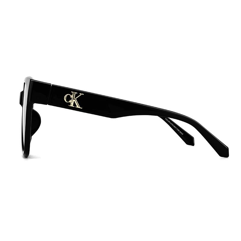 Calvin Klein Square Sunglasses With Logo Design For UV Protection Unisex sunglasses CKJ25637SLB