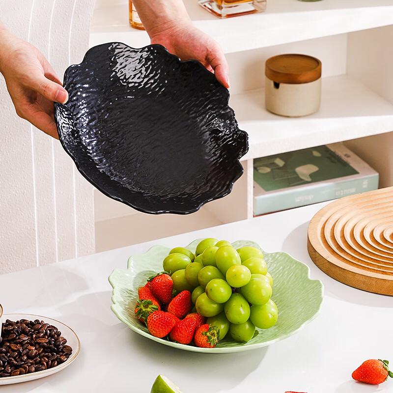 Japanese Stone Pattern Irregular Dinner Plate