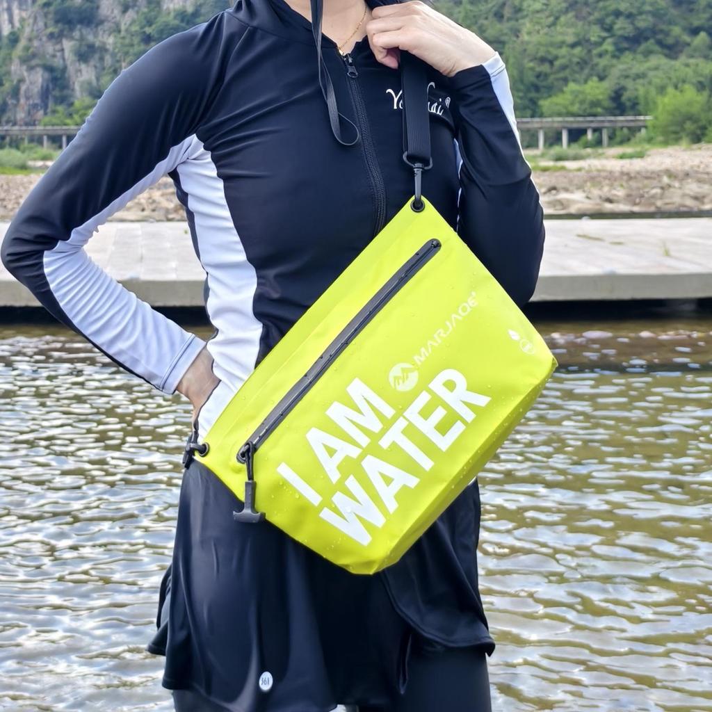 Borsa Monospalla Impermeabile IPX7 – Borsa da Viaggio e per Rafting Versatile per Articoli da Toeletta