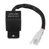 2 Pin LED Flasher Relay with Cable Motorcycle Turn Signal Light Relay Module 150W 12V DC