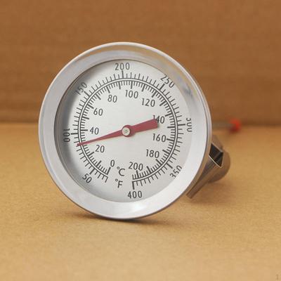 Termómetro de dial con cabezal largo, herramienta de medición para cocina, termómetro de cocción de 20 °C a 280 °C para