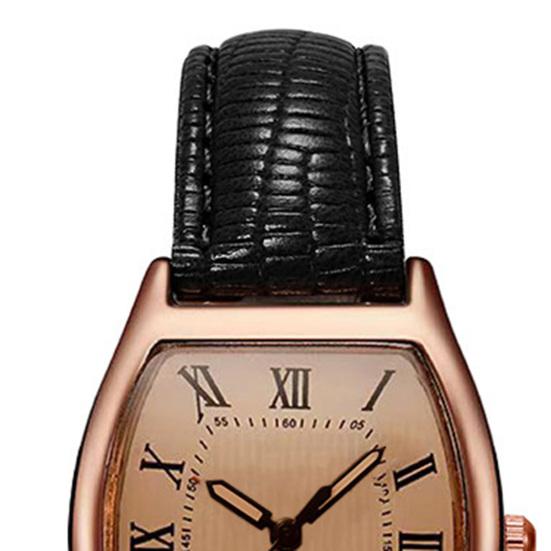Relógios de Pulso de Quartzo da Moda para Mulheres Vintage Pulseira Ajustável Elegante Números Arábicos Relógio de Pulso de Vestir Presentes para Mãe Esposa Aniversário