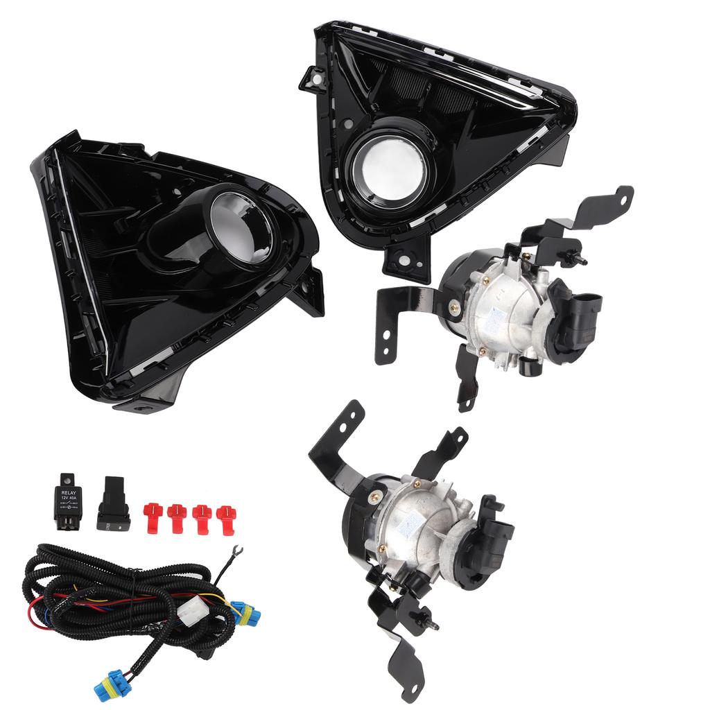 Fog Lamp Assembly with Bracket 45‑55LM LED Daytime Running Light Replacement for Accent 2021+