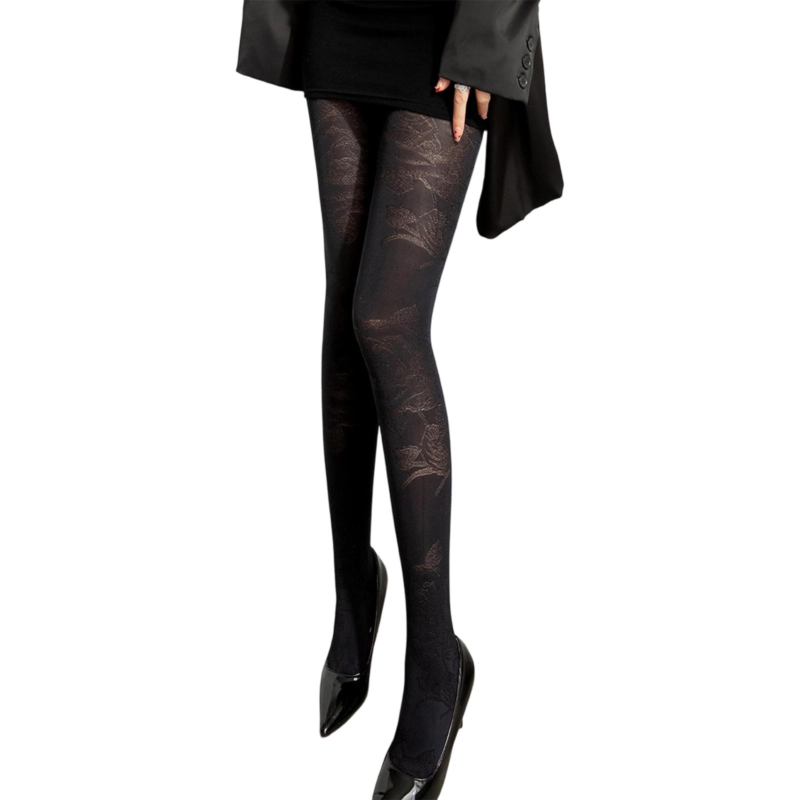 Women s Tights Opaque Footed Tights Soft Stretchable High Waist Footed Pantyhose Thigh High Stockings Hosiery Gifts