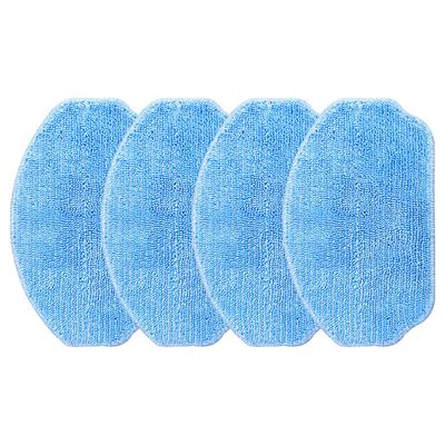 Microfiber Reusable Mop Cloth Replacement for Conga M10 / UMMUND For BR151 Robot Vacuum Cleaner 4 Pack 10 Pack Easy Install