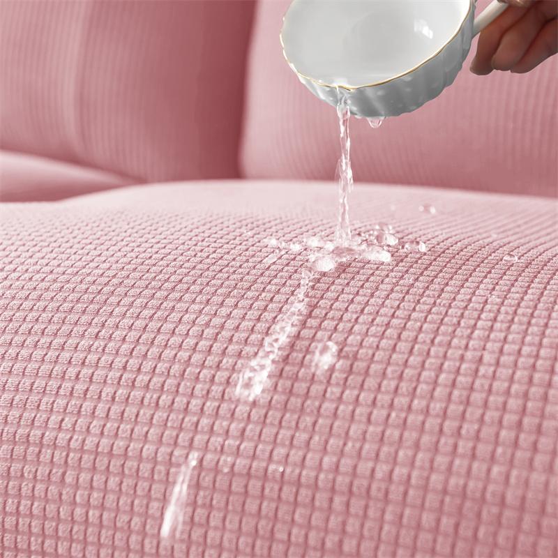 4pcs/set Water Repellent Recliner Sofa Covers Polar Fleece Split Elastic Single Armchair Case Relax Chair Slipcover Protector