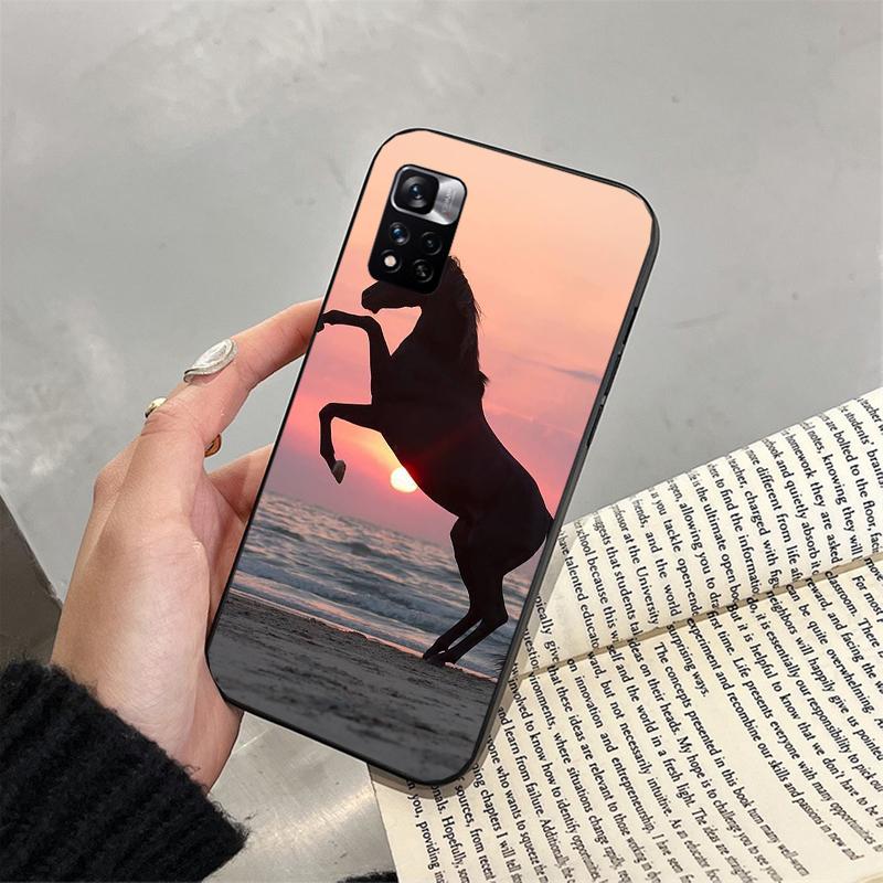 Phone Case For Xiaomi Poco C71 15T 14T Pro Redmi note 15 14 14 13 Pro Redmi A5 15C 13C foal Horse