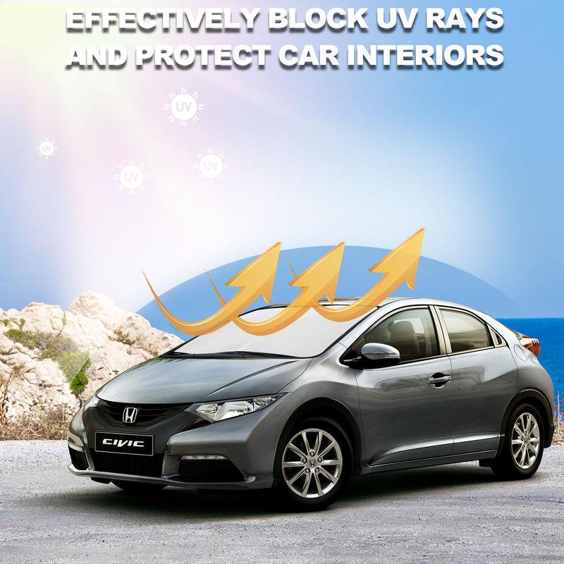 Accessoires Pare-soleil Avant pour Pare-brise de Voiture Pour Honda Civic 2006 2007 2008 2009 2010 2011