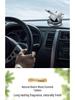 Intelligent Rotating Helicopter Solar Car Air Freshener Ornament