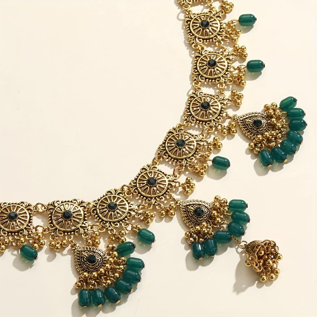 Bohemian Style Exotic Waist Chain, Fashionable and Elegant Tassel Multicolor Design, Daily Wear Stage Performance Accessories, Personalized