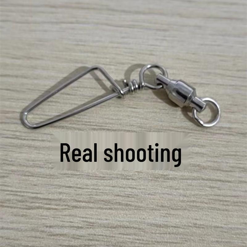Высокоскоростной вертлюжный карабин-защелка и кольцо-восьмерка для морской рыбалки, коннектор для лодки - Аксессуары для рыболовных снастей Li Yu Model 0