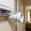 Plastic Mobile Air Conditioning Deflector Vents Hose Connector for Reliable Pipe Attachment and Convenient Maintenance In Bedroom Living Room and