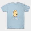Men Black Print T-shirt What The Duck No-Cut Transfer Paper Print Cotton Tshirt