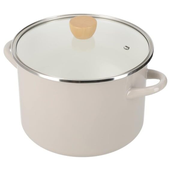 

Nitori Deco Home Products Fire Enamel Pot 22cm MO MR01 5894156 (NITORI) IH/Gas Two-Handled