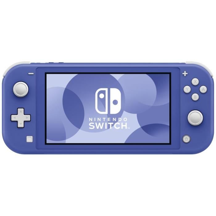 Console Portable Nintendo Switch Lite • Bleu + Animal Crossing: New Horizons (Téléchargement)