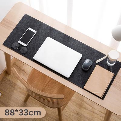 Büyük Ofis Bilgisayar Sümen Masa Klavye Mouse Pad Yün Keçe Dizüstü Bilgisayar Yastık Masası kaymaz Mat Yazı sümen