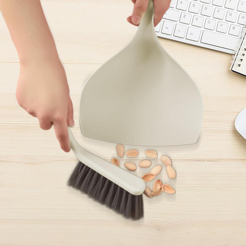 Small Broom Dustpan Set Mini Dustpan and Broom Set Hand Broom Dust Pan Car Cleaning Broom Professional Cleaning Tools