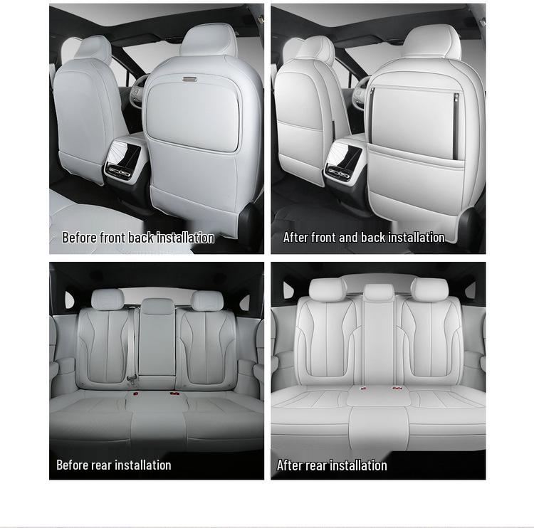 XPeng P7+ Seat Cushions & Covers: Fits Five Seats, All-Season.