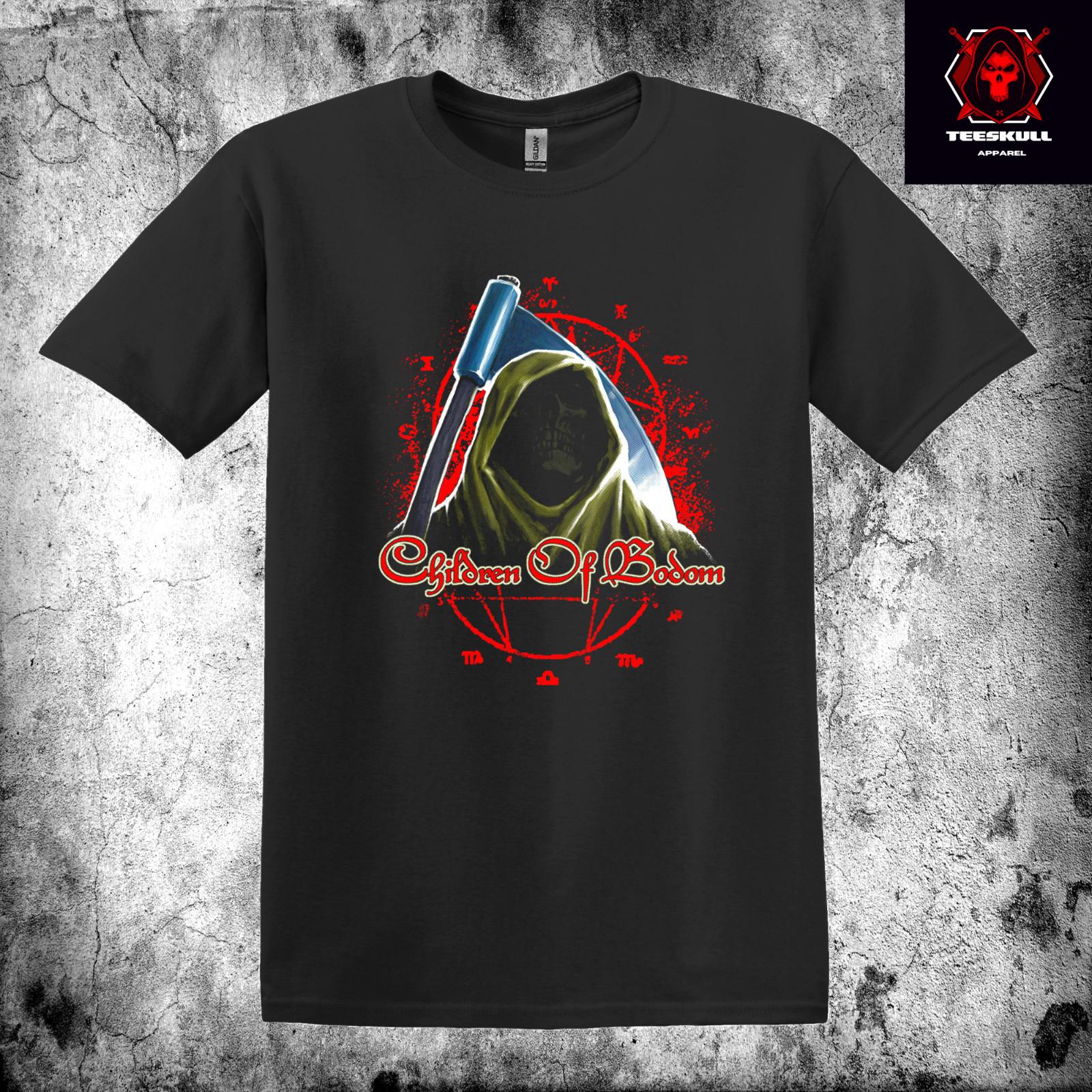 

26 Children Of Bodom Heavy Metal Rock Band Half-Tone Print Unisex T-SHIRT S-3XL Unisex T-Shirt M