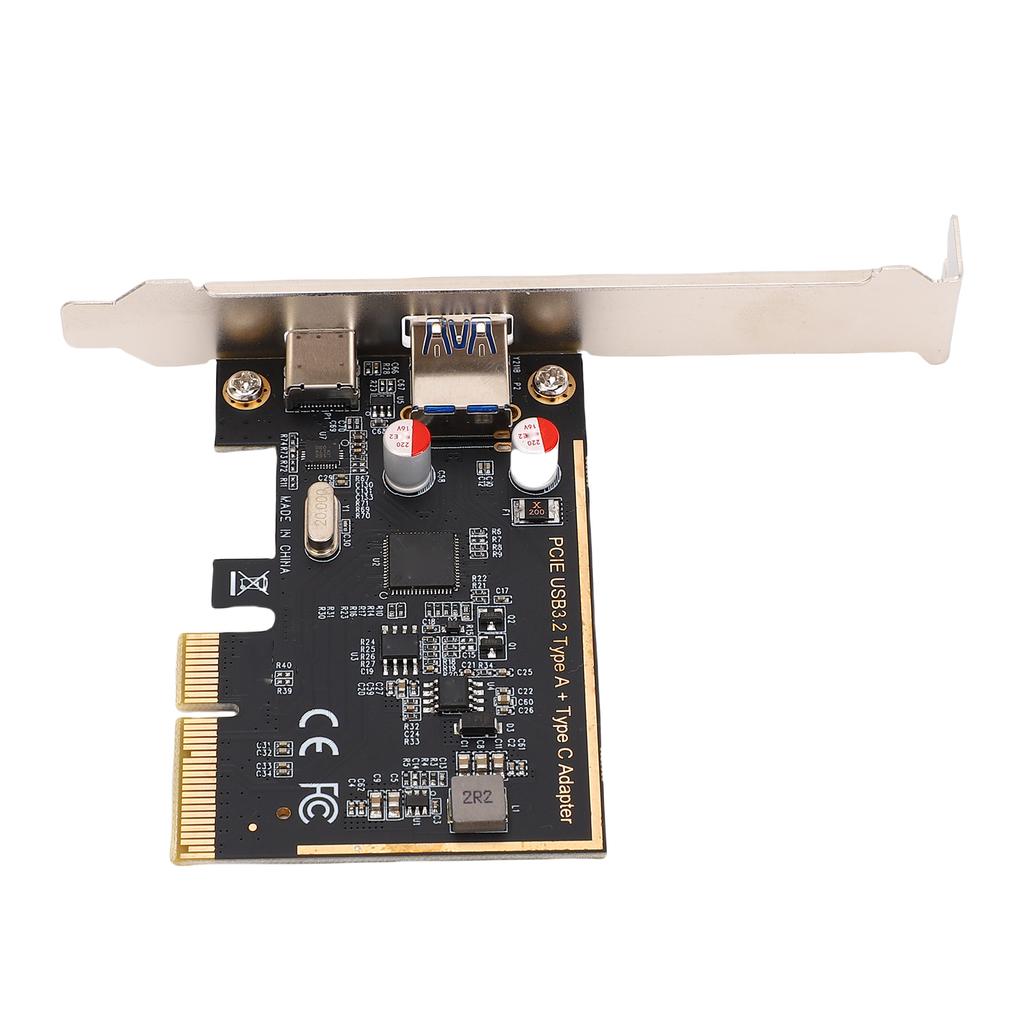 PCIe To USB 3.1 Expansion Card Type A Type C 10Gbps High Speed Data Transfer PCI Express Expansion Card for Desktop