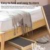 Adjustable Dog Ramp Pet Wooden Folding Dog & Cat Stair for Car Sofa Couch High Bed Non Slip Carpet Surface 2/4 Levels Height Adjustable
