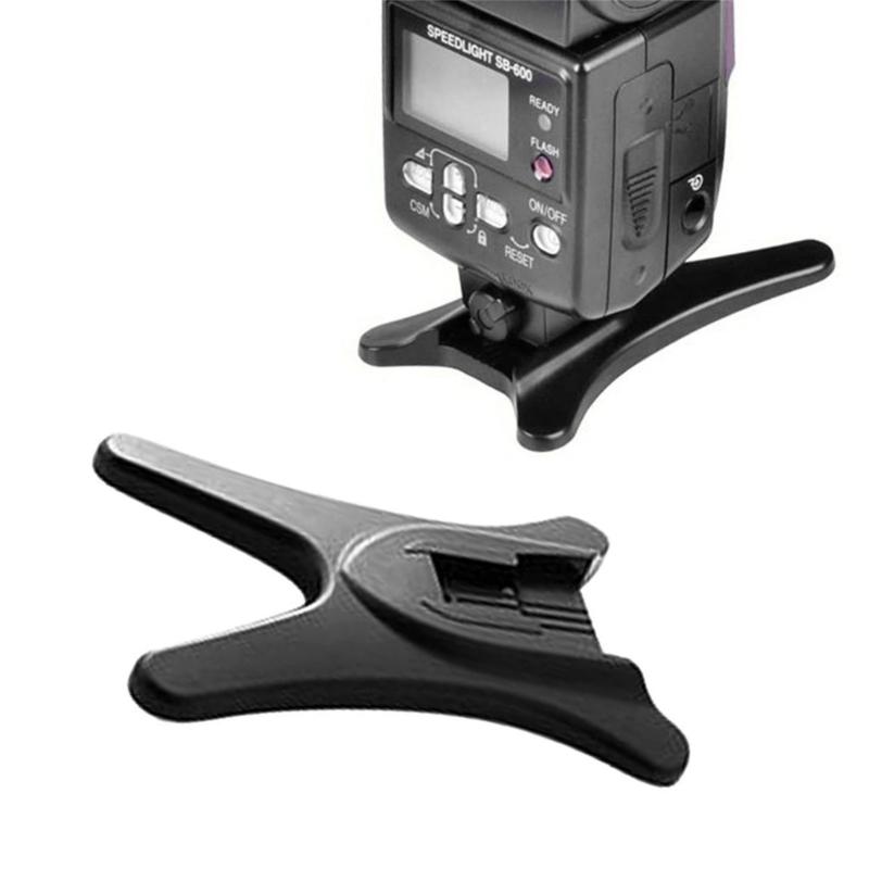Hot Shoe Base Speedlight Holder for DSLR Cameras Easy Installation, 4Pcs Speedlight Hotshoe Mount Adapter