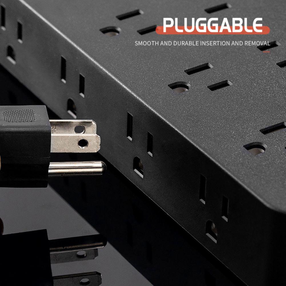 Power Strip With USB Multi Plug Outlet Extender 14 AC Outlets 3 USB A 1 USB C Ports Wall Plug Extender For Home Office