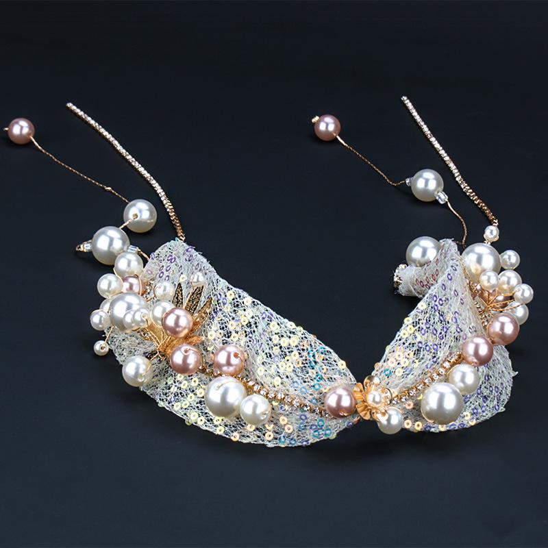 2020 Fairy Hairband: Bridal Korean-Style Mesh Headdress Accessories