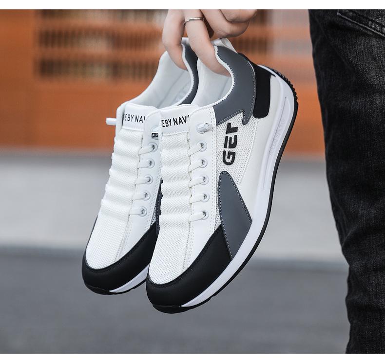 Brand Men's 2025 Summer Lightweight Sports Shoes - Comfortable, Soft Sole, Fashionable, Casual Mesh Design