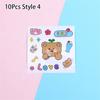 1/10Pcs Colorful PVC Stickers Waterproof Phone Water Bottle Decor  For Children Boys Girls
