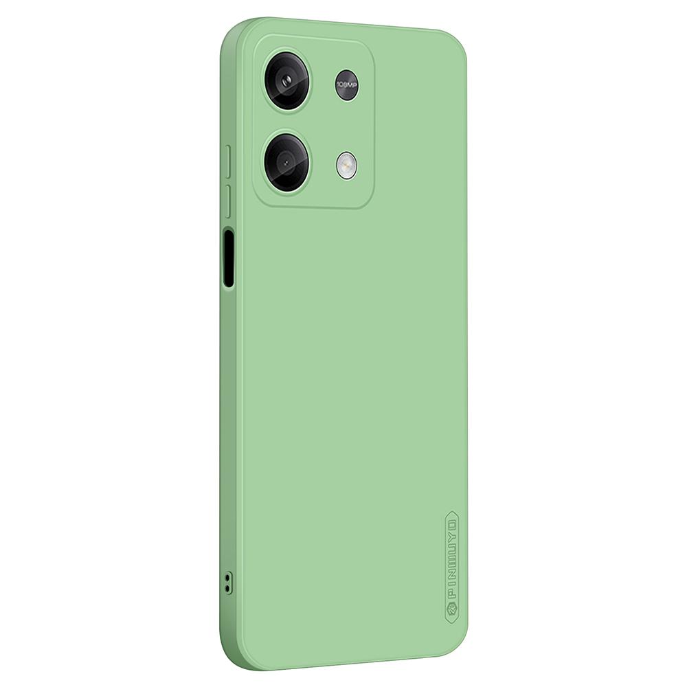

PINWUYO JK Touching Series for Xiaomi Redmi Note 13 5G Case Anti-scratch Soft TPU Cover Matcha Green