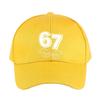Six Seven  Meme Caps Summer Adult Baseball Cap Adjustable with Curved Brim Duckbill Hat Protection Sun Hats