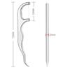 Cleaning Lightweight Oral Hygiene Floss Stick Dental Floss Stainless Steel Flosser Flossing Holder