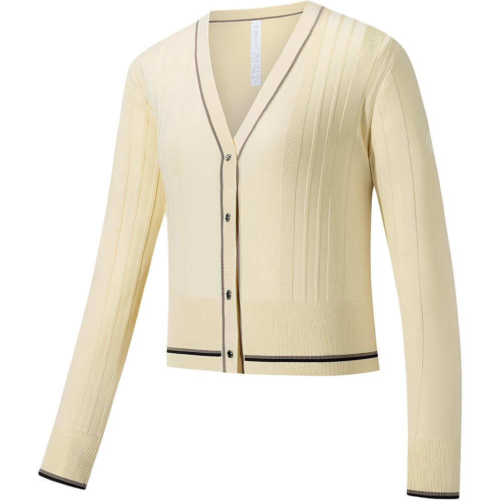 

Anta Champion Серия Всепогодная Спортивный Повседневный Простой Удобный Универсальный Цветной блок В полоску С длинным рукавом Вязаный топ Женские топы 162530707-1 M