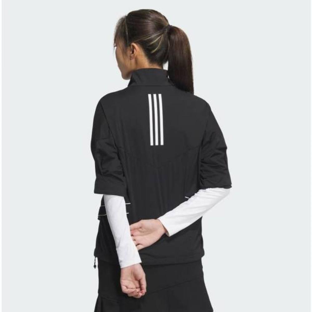 Adidas Golf Women S Windready Quarter Zip Short Sleeve Anorak
