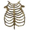 Skull Skeleton Hollow Out Decor Halloween Cosplay Party Stage Dress Up Accessory