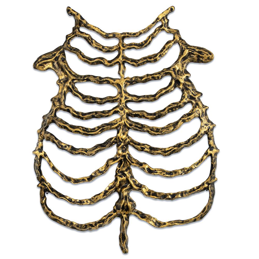 Skull Skeleton Hollow Out Decor Halloween Cosplay Party Stage Dress Up Accessory