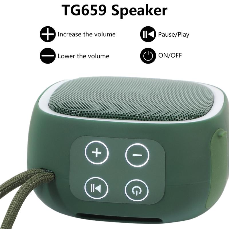 Outdoor Portable Bluetooth-compatible Speakers Wireless Speakers Bass Stereo Sound Speakers for Home Cycling Outdoor