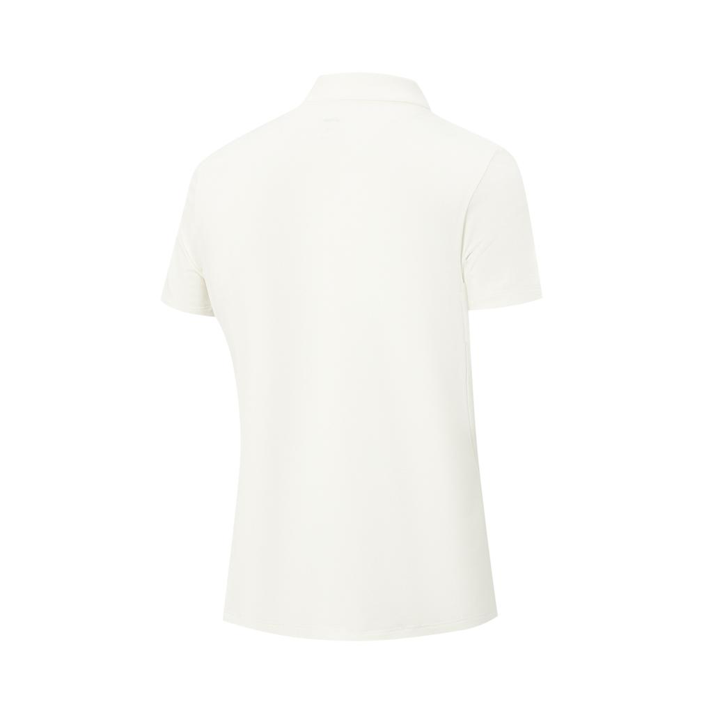 Li Ning Ice Sense Brand Logo Stitching Polo Shirt Women tops APLW318-2