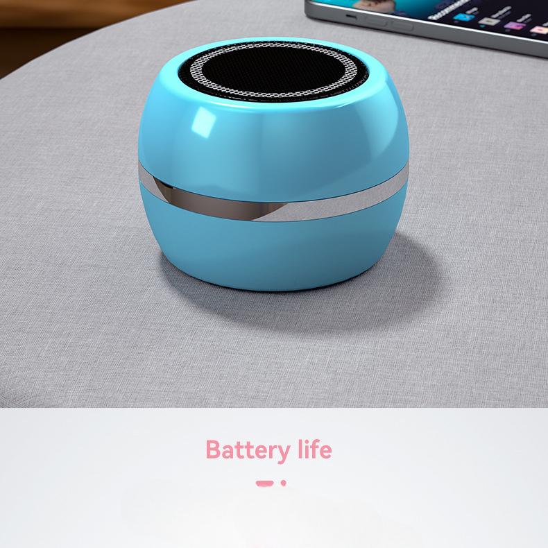 Mini Bluetooth Speaker 3.5mm AUX Jack Sound Amplifier Music Player Built-in Lithium Battery for Phone Notebook Laptop Tablet
