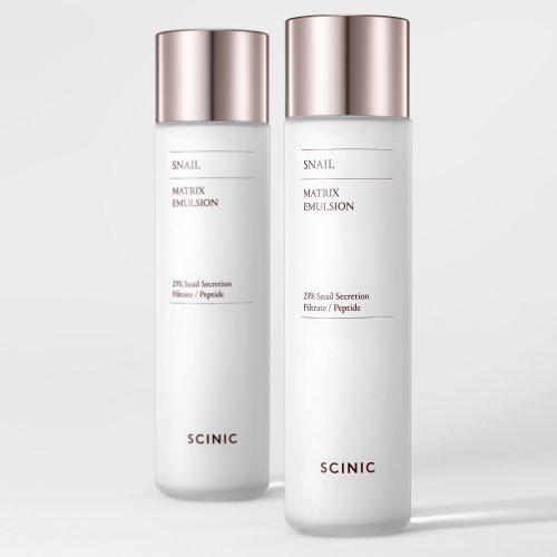 Scinic Snail Matrix Emulsion 150ml (2-Pack) Snail Emulsion 2-Pack