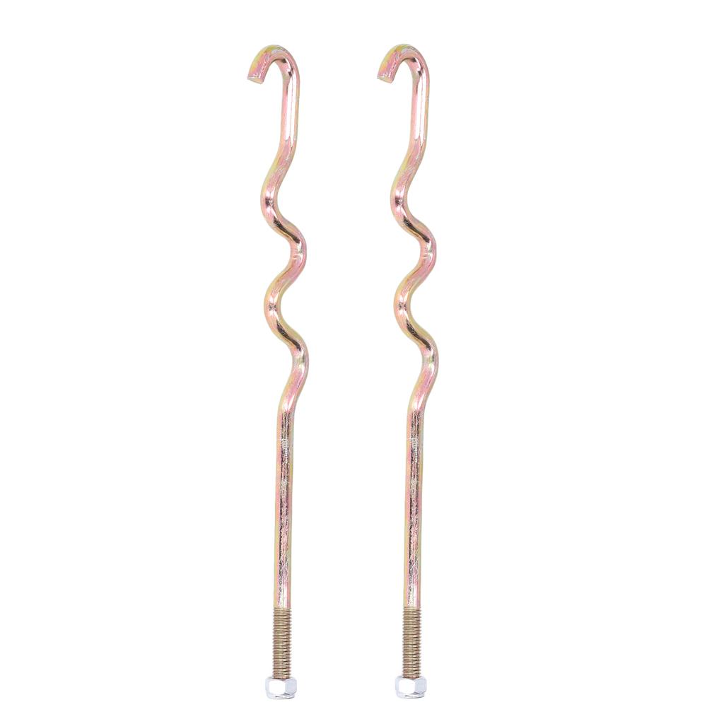 2PCS Club Car Battery Hold Down Rod 103357701 with Nut Replacement for Precedent 2008‑up