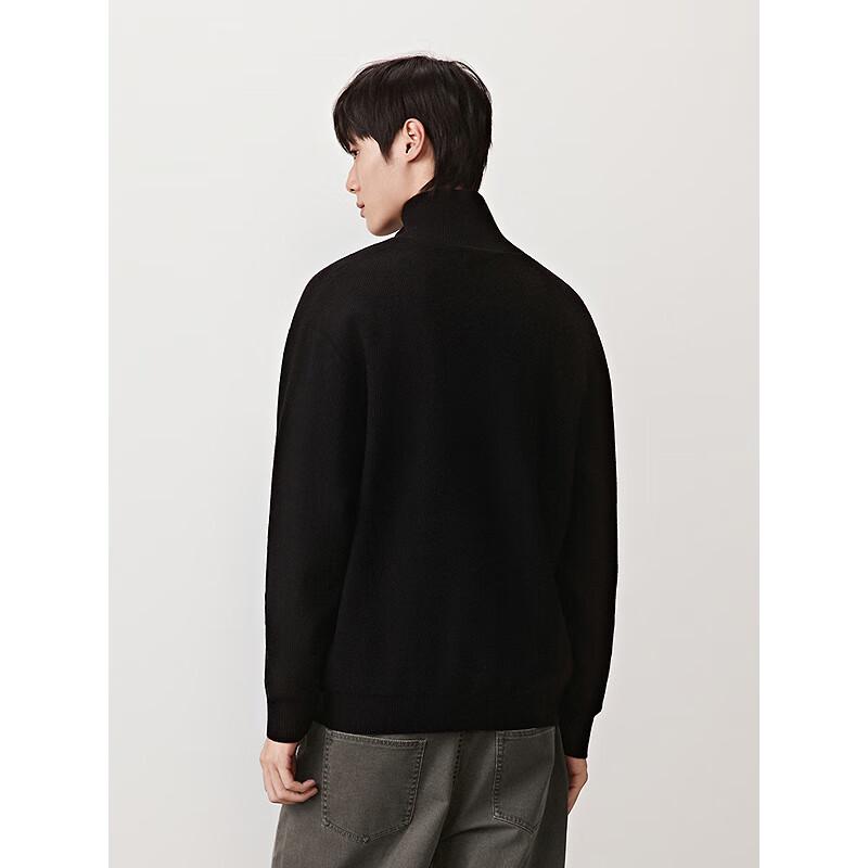 GXG Men's Stand Collar Casual Knitted Cardigan