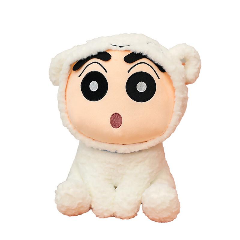 Crayon Shinchan Cute Dog Plush Toy With Pp Cotton Filling For Kids And Collectors