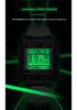 SANDA Youth Sports Luminous Waterproof Multifunction Watch with World Time & Alarm