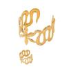 Adjustable Sunflower Bracelet and Ring Set - European/American Trend, 2-Piece