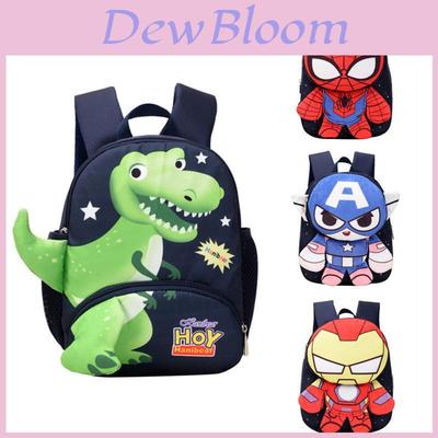 Cute Dinosaur Spiderman Toddler Backpack For Boys And Girls Preschool Bookbag