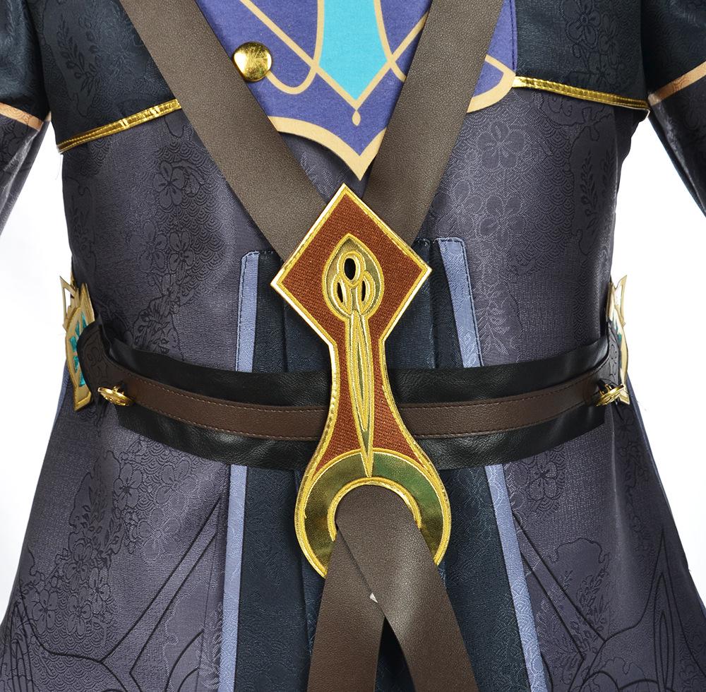 Genshin Impact Freminet Cosplay Costume Set - New Fontaine Character Anime Role Play Costume for Women