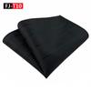 Herren Gestreiftes Polyester Seide Business Einstecktuch
